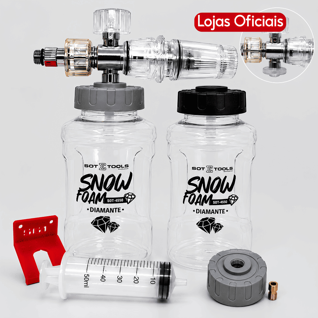 Canhão De Espuma Snow Foam Diamante Sgt-9923 Sigma Tools Lavadora Alta Pressao