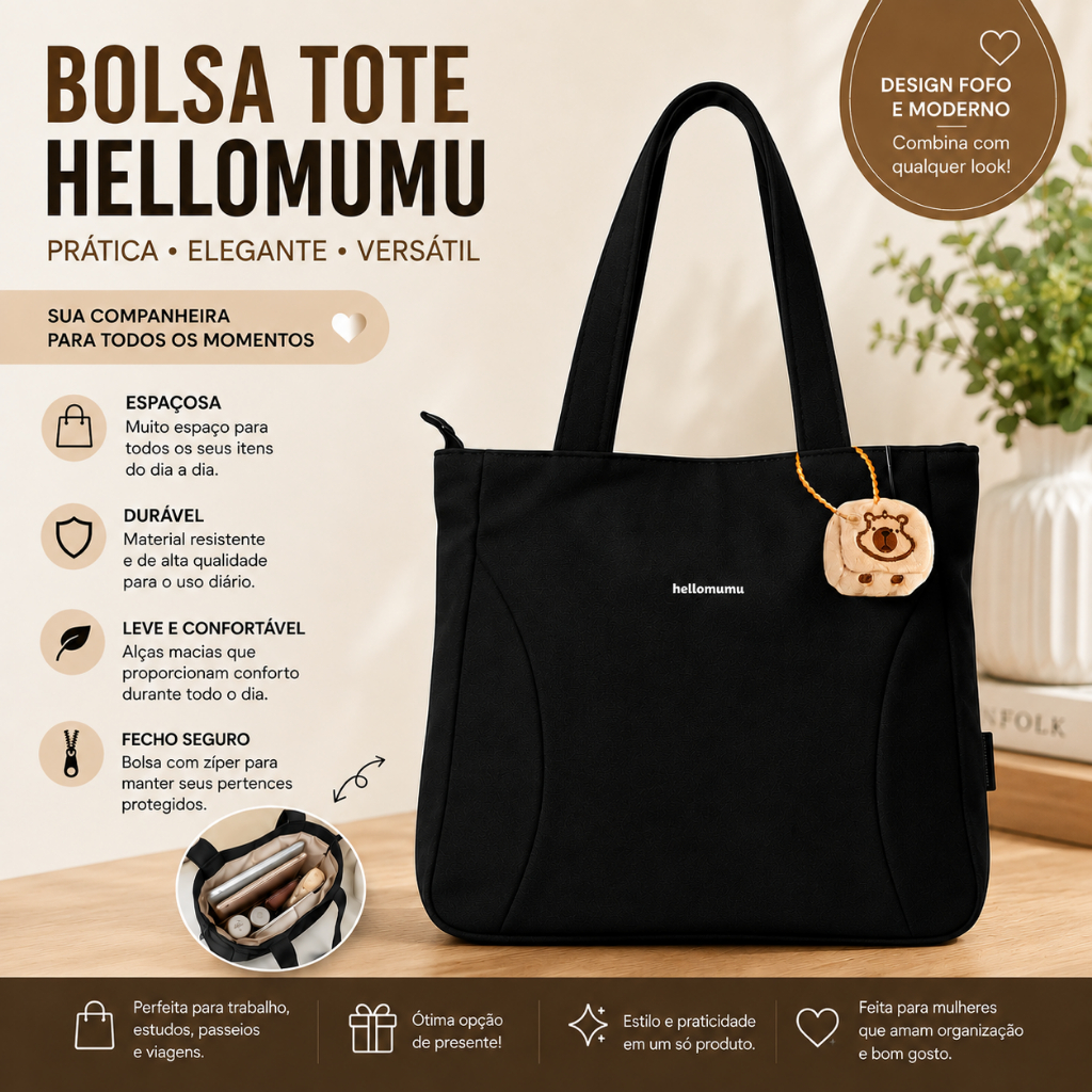 Bolsa Feminina de Ombro Média Universidade Lazer Casual Viagem