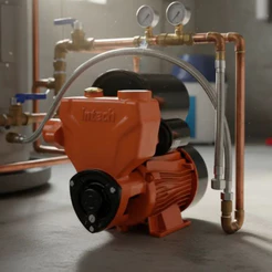 Bomba Pressurizadora de 1/2 CV Compacta e Silenciosa Intech Machine 127v/220v Baixo Ruido