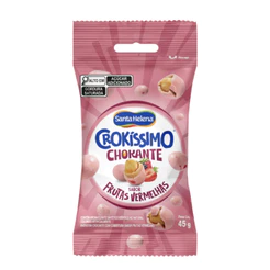 Amendoim Crokíssimo Chokante Santa Helena Frutas Vermelhas 45g