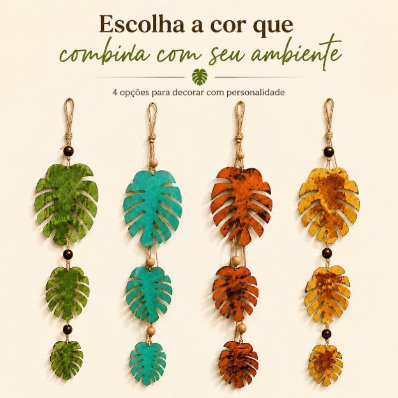 MOBILE DECORATIVO COSTELA DE ADÃO em MDF 3mm DECORAÇÃO PAREDE MODERNA TROPICAL