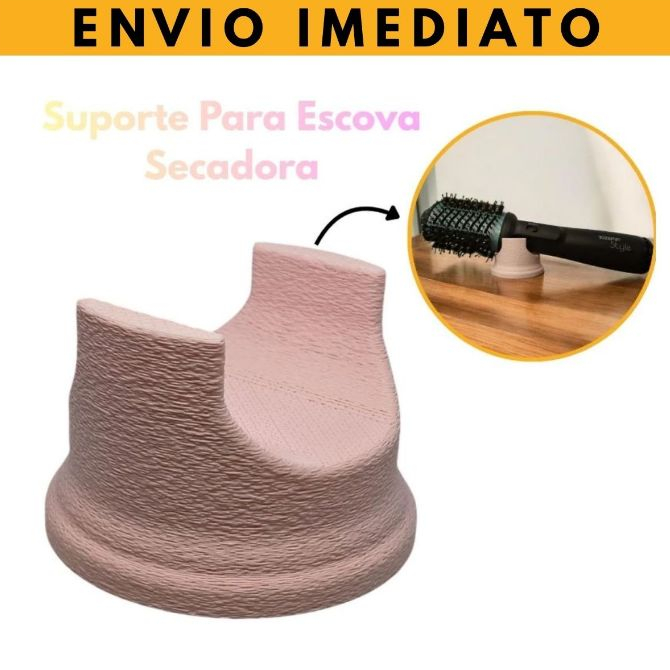 Suporte Escova Secadora Descanso Conair Modeladora Secador de Cabelo e Chapinha Babyliss - Universal