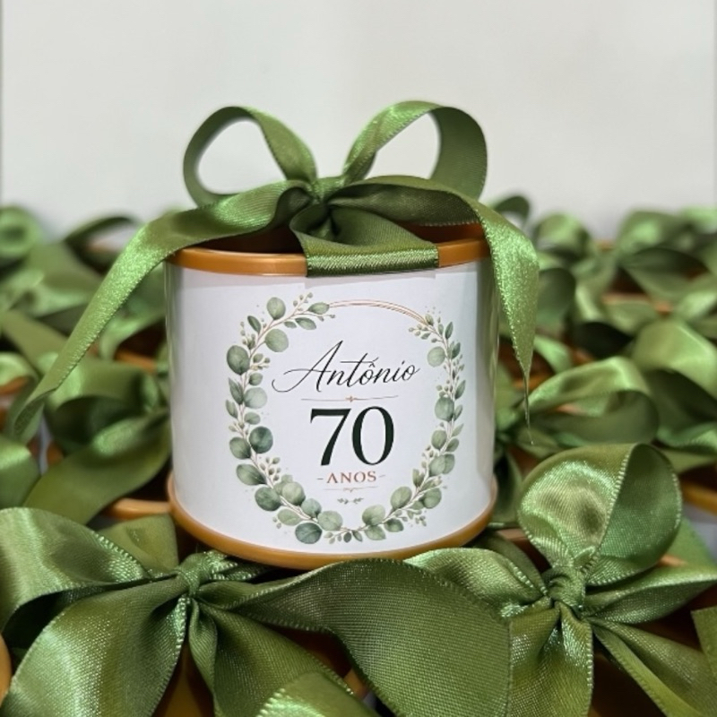 Kit 50un de Tubolatas Personalizadas como quiser 5x6 cm | Lembrancinha Aniversário Infantil e adulto