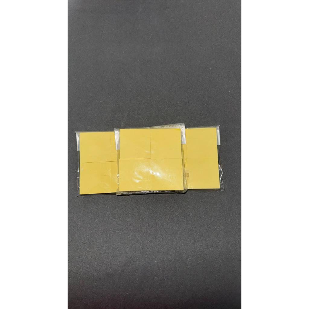 Bloco Adesivo Amarelo Pastel - Contem 4 Unidades Com 100 Notas Adesivas 38mmx38mm