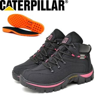 Bota Feminina Coturno Caterpillar Adventure + Palmilha em Gel