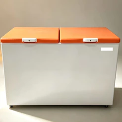 Capa para Freezer Horizontal 2 Tampas Consul 534 Litros