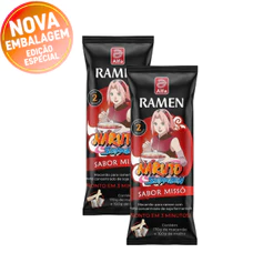 2x Ramen Misso Alfa instantâneo com caldo japonês