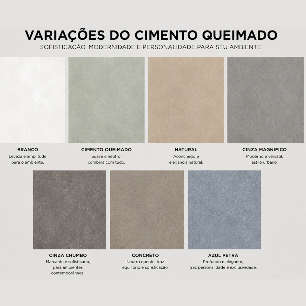 Cimento Queimado 4kg Cinza Chumbo Santex Mais Barato Texturizado Fácil Aplicação Rende Muito