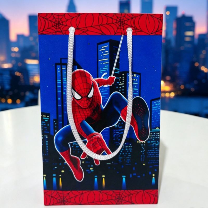 Sacolinhas Surpresa Personalizada Homem Aranha- Lembrancinha-Festa infantil.