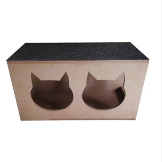 Nicho Toca para gatos grandes Maine Coon mdf 12mm