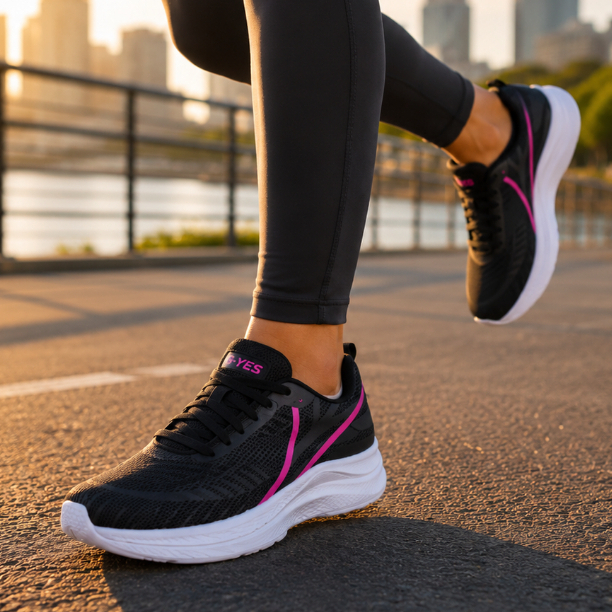 Tênis Feminino Leve Confortável Academia Caminhada Corrida Esportivo Casual