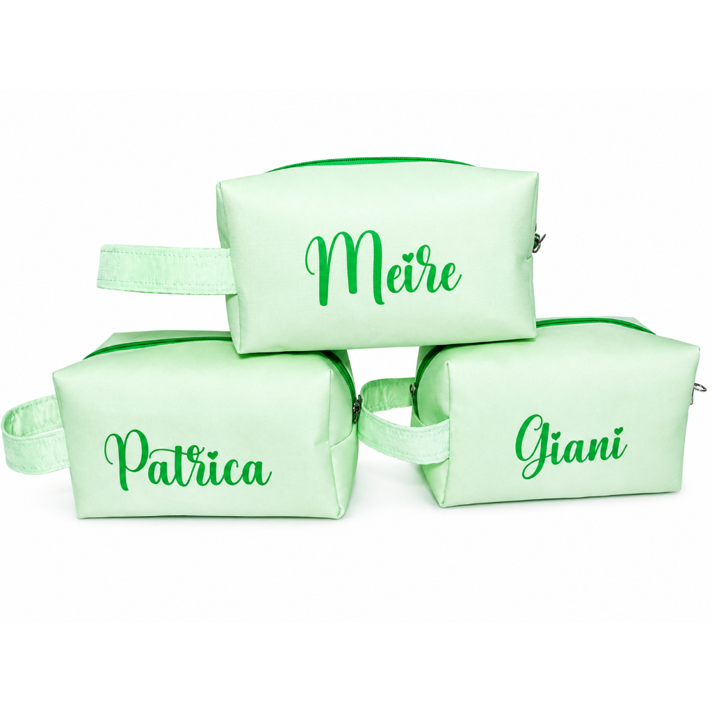 Necessaire Personalizada com Nome | Lembrancinha Aniversário, Formatura, Escola e Brinde
