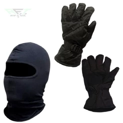 Luvas De Frio Forrada Motociclista Moto Motoboy Inverno Frio com Touca ninja Balaclava