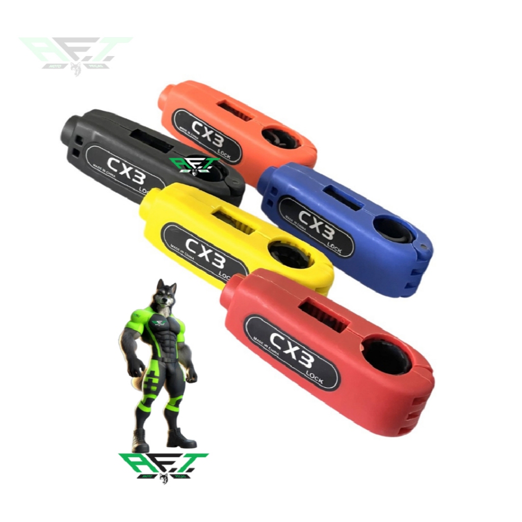 Trava Moto Manete Antifurto Punho Para Freio E Acelerador