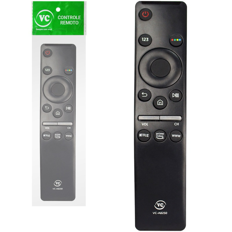 Controle Remoto Universal para TV Samsung - BN59-01330A, Compatível com Netflix e Voz