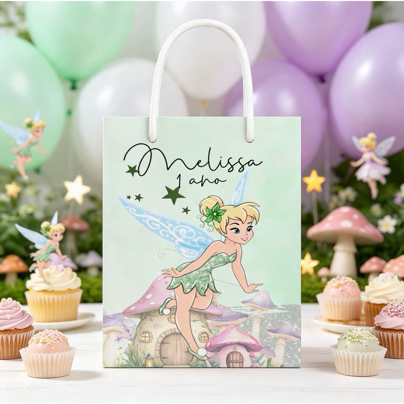 Sacolinha SININHO Personalizada / (PEGUE E MONTE) / Bolsinha Lembrancinha Aniversário