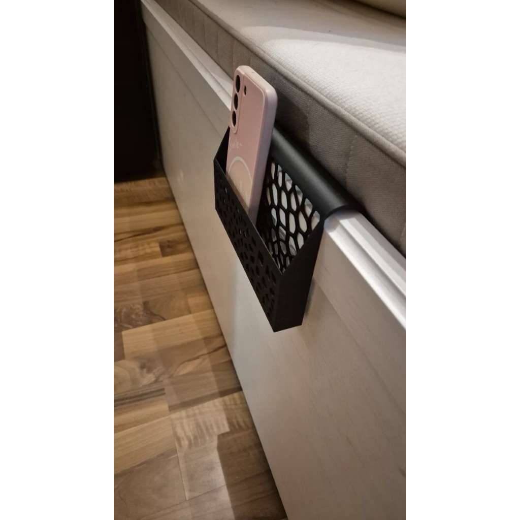 Suporte de Celular para Cabeceira | Porta Celular de Cama | Apoio Smartphone | Suporte de controle remoto | Acessório