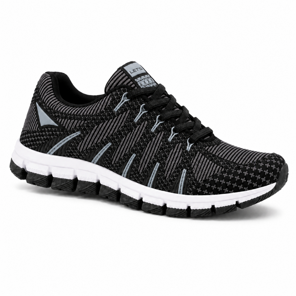 Tênis Lets Feminino Masculino Caminhada Treino Academia Trilha Antiderrapante Confortavel Respirável