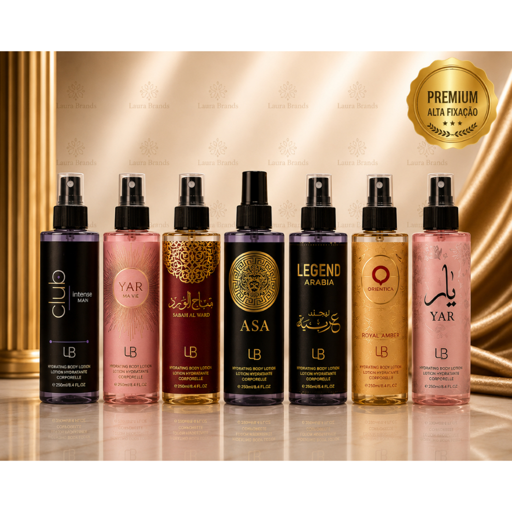 BODY SPLASH ARABE PÓS BANHO CORPORAL PREMIUM 250ml