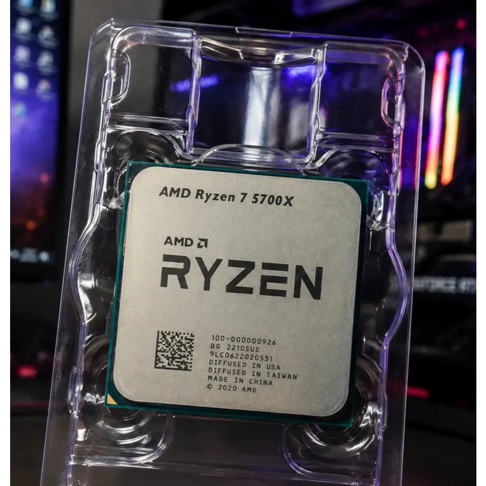 Processador AMD Ryzen 7 5700X, 4.6GHz Max Turbo, Cache 32MB, AM4 (OEM) 100-00000