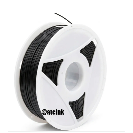 Filamento PLA Preto ATCINK 1,75mm 1kg para Impressora 3D Alta Qualidade