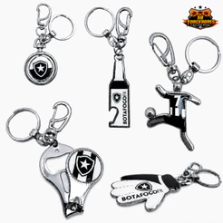 CHAVEIRO OFICIAL BOTAFOGO MODELOS DIVERSOS