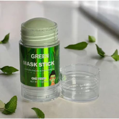Máscara Chá Verde Remover de Cravos Anti-Acne Hidratante Beleza Pele Facial Clean Face Clareador Mask Stick FEBELLA BEST