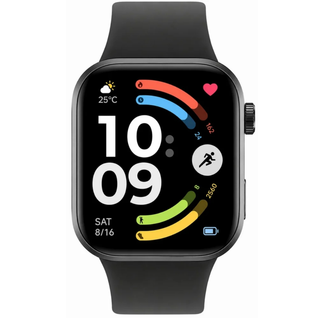 Smartwatch Xiaomi Redmi Watch 6 Active AMOLED GPS Bluetooth Chamadas 5ATM Preto