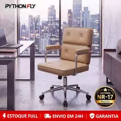 Cadeira De Escritório Giratória Super Luxuosa Para Diretor