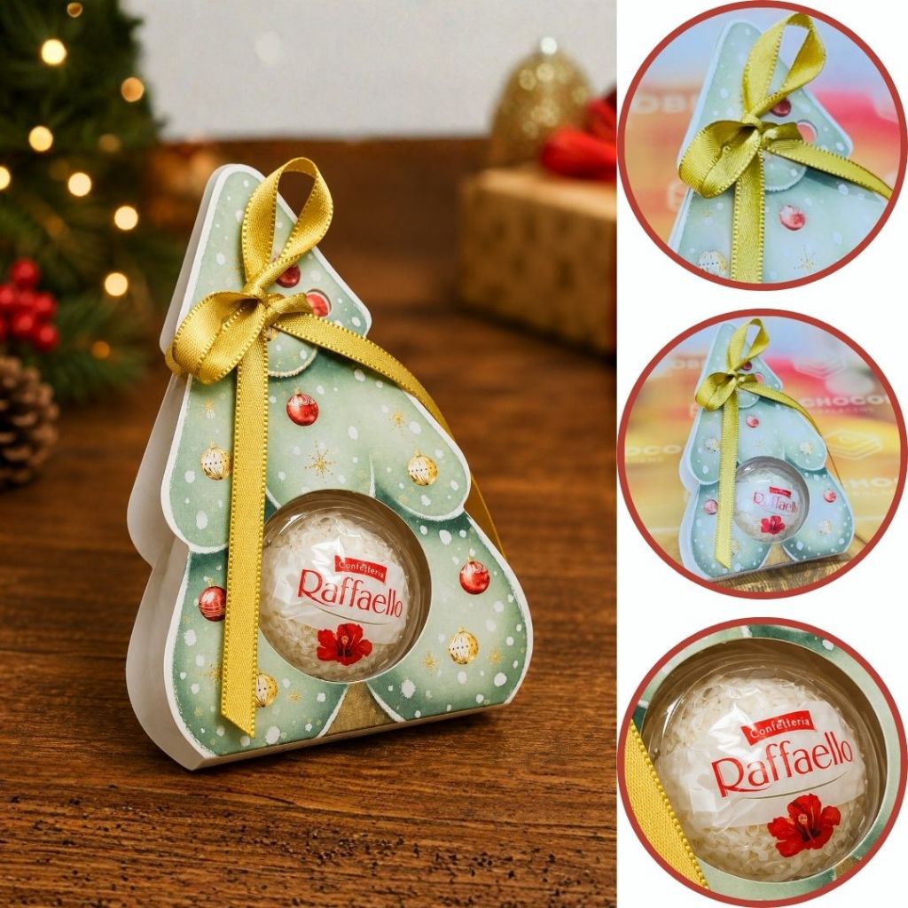 12 CARTAO C/ BLISTER (01 DOCE) - NATAL ENCANTADO ID5166 (NATAL IDEIA 2025)