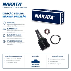Pivo De Suspensão Superior Frontier 2007 Até 2021 Original Nakata