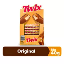 Caixa 18un Chocolate Twix Original 40G