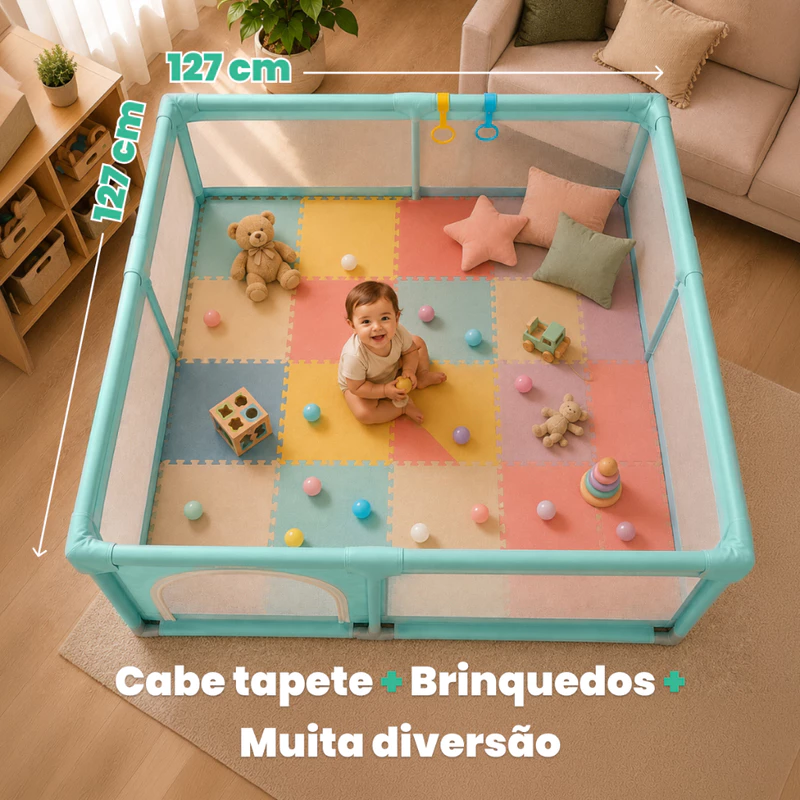 Cercadinho Portátil e Dobrável para Bebê e Cachorro PipDip — foto 2
