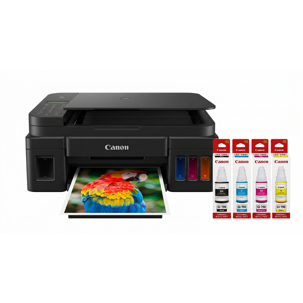 Impressora Multifuncional Canon G3110 - Tanque de Tinta Colorida Wi-Fi USB, Fotográfica