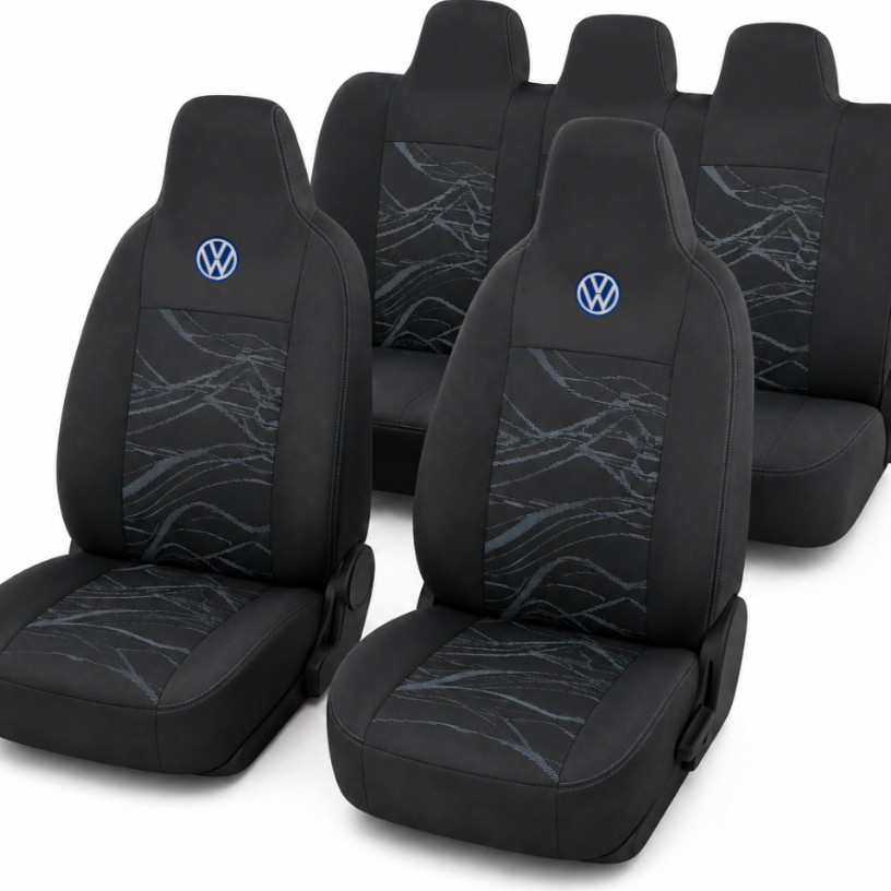 Jogo De Capas Para Banco De Carro Tecido Grosso Volkswagen Fox Gol Golf Parati Polo Saveiro Virtus