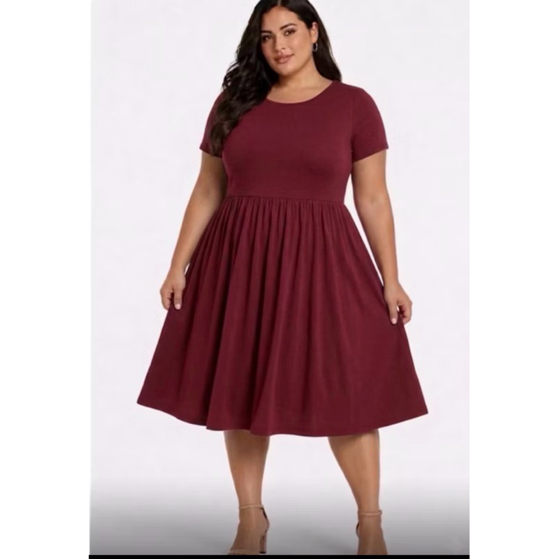 vestido  rodado manga ju G GG G1 G2 44/46/48/50