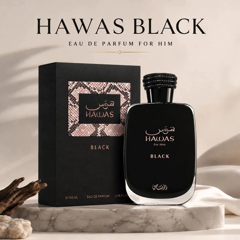 Perfume Rasasi Hawas Black 100ML
