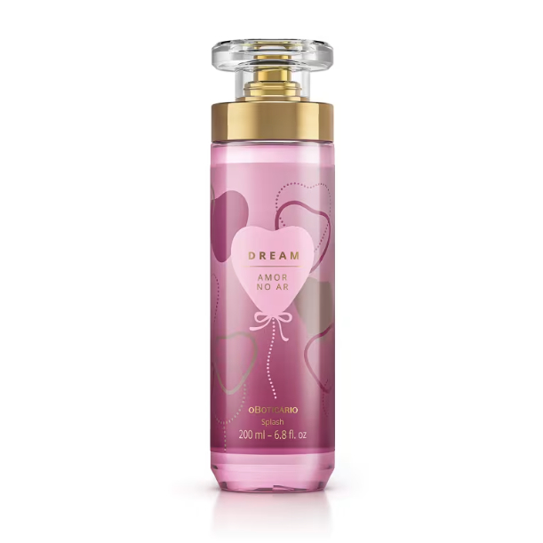 Body Splash Desodorante Colônia Dream Amor No Ar 200ml