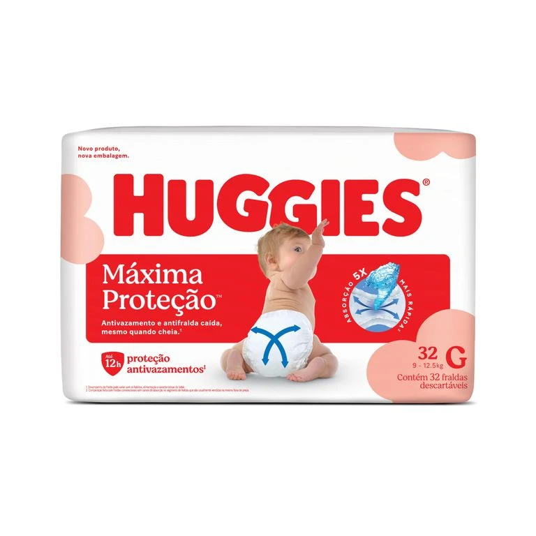 Fralda Huggies Supreme Care Disney Baby G 32 unidades