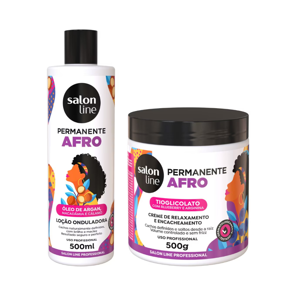 Kit Permanente Afro Salon Line