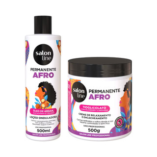 Kit Permanente Afro Salon Line