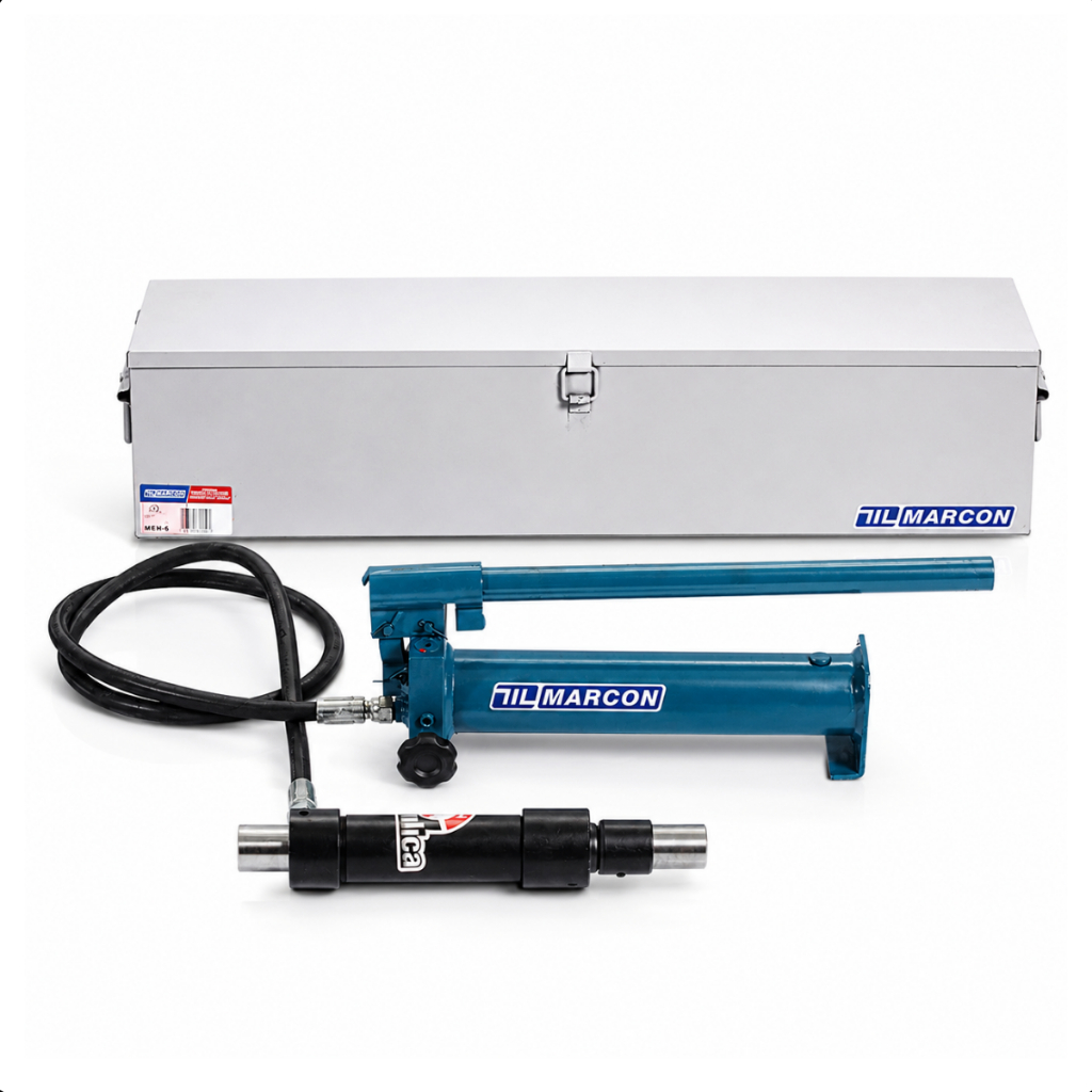 Esticador Hidráulico 6 Toneladas 700 mm Potência e Precisão - Marcon