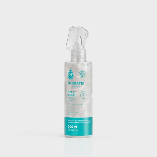 Spray Gloss SHRP 200ml Condicionante Capilar com Proteína Vegana