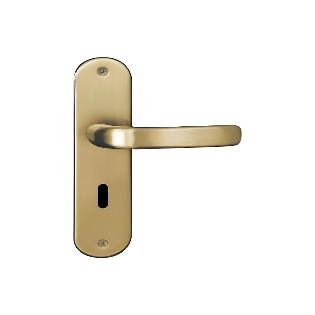 Fechadura Interna MGM Stilo Alavanca Bronze para Porta de Quarto – Segurança e Acabamento Elegante