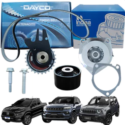 Kit Correia Comando + Bomba Agua Fiat Toro 2.0 2016 A 2022