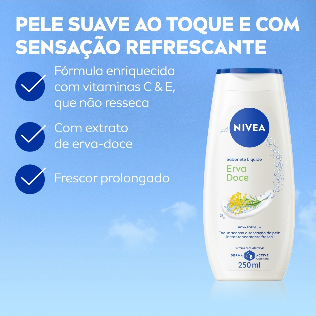 NIVEA Sabonete Líquido Erva Doce 250ml · foto 2