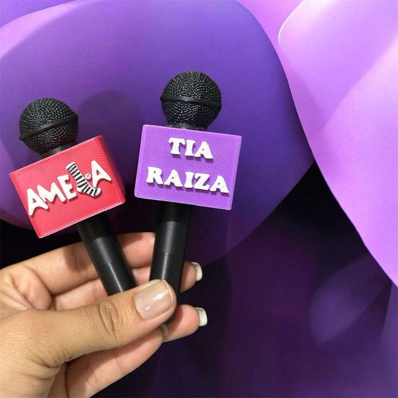 Mini Microfone Personalizado para Microfone de Lapela