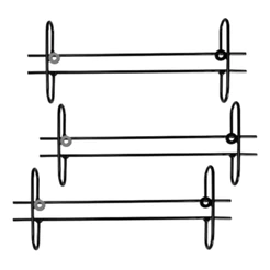 Suportes para Taças Kit Com 3 Suspenso Organizador para Armário Cozinha Bar Adega.