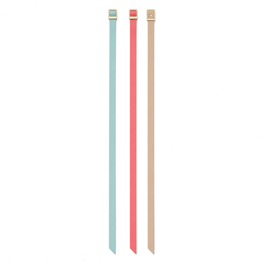 Kit 3 Cinto Infantil Feminino 80cm | Cinto Delicado para Vestido e Conjunto | Acessório Infantil Menina