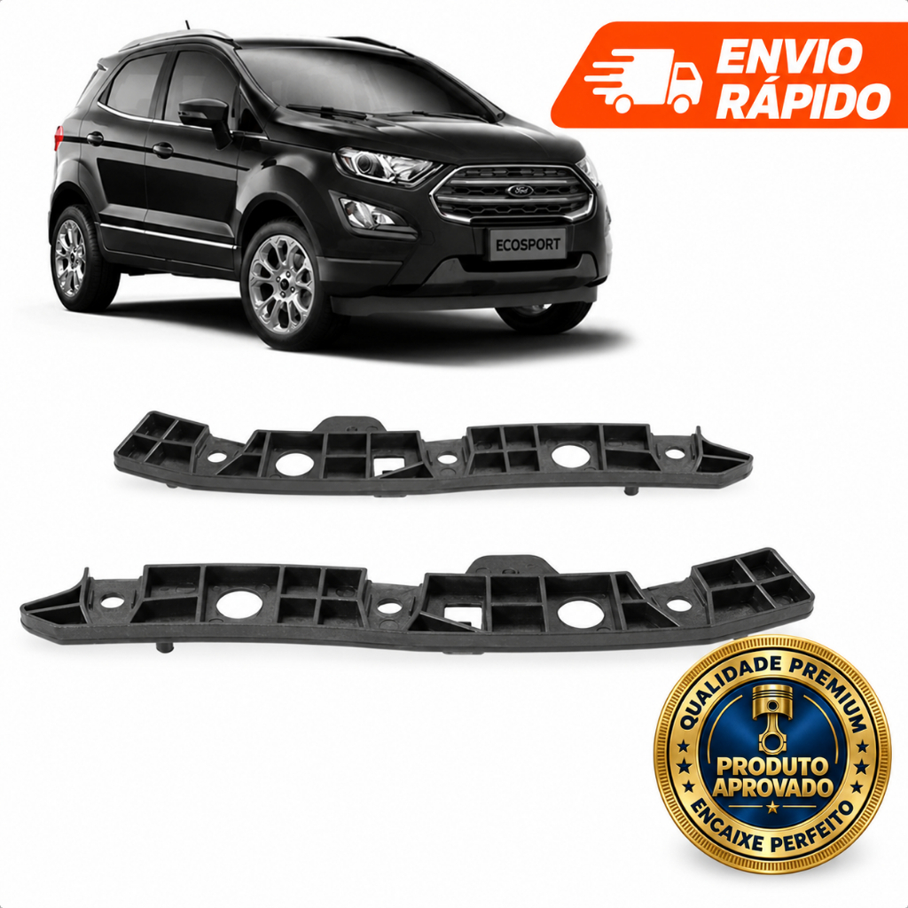 Suporte Guia Do Parachoque Dianteiro Ford Ecosport 2013 2014 2015 2016 2017